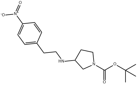 3-(4-니트로페네틸아미노)피롤리딘-1-카르복실산tert부틸에스테르