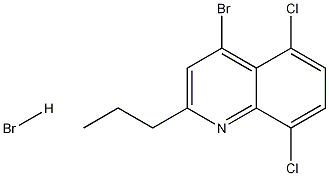 4-Bromo-5,8-dichloro-2-propylquinoline hydrobromide|