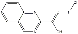 Quinazoline-2-carboxylic acid hydrochloride Struktur