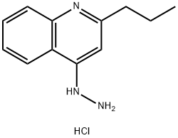 4-Hydrazino-2-propylquinoline hydrochloride,1204811-38-0,结构式