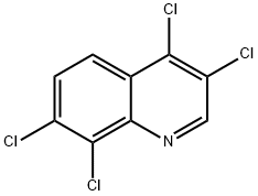 3,4,7,8-Tetrachloroquinoline Struktur
