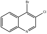 4-Bromo-3-chloroquinoline Struktur