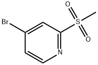 4-bromo-2-(methylsulfonyl)pyridine Structure