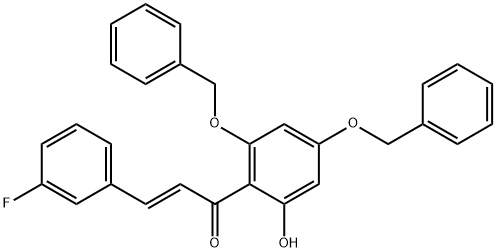 120980-17-8 3-(3-氟苯基)-1-[2-羟基-4,6-(二苯甲氧基)苯基]-2-丙烯-1-酮