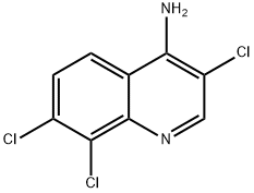 4-Amino-3,7,8-trichloroquinoline Structure