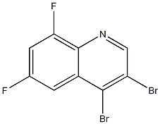3,4-Dibromo-6,8-difluoroquinoline|