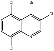 4-Bromo-3,5,8-trichloroquinoline Struktur