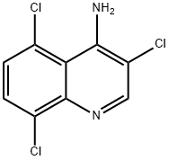 4-Amino-3,5,8-trichloroquinoline Structure