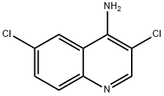 4-Amino-3,6-dichloroquinoline Structure