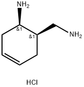 cis-6-Aminomethyl-cyclohex-3-enylamine dihydrochloride Struktur