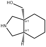 ((3AR,7AR)-八氢-1H-异吲哚-3A-基)甲醇 盐酸盐,1212106-97-2,结构式