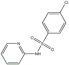 4-氯-N-(吡啶-2-基)苯磺酰胺,1213-38-3,结构式