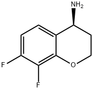 (S)-7,8-difluorochroman-4-amine Struktur