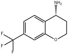 (R)-7-三氟甲基苯并二氢吡喃-4-胺 结构式