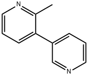 2-甲基-3,3'-联吡啶 结构式