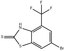 1215206-27-1 6-BROMO-2-MERCAPTO-4-(TRIFLUOROMETHYL)BENZOTHIAZOLE