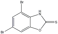 4,6-DIBROMOBENZOOXAZOLE-2-THIONE,1215206-48-6,结构式