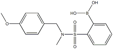 2-(N-(4-Methoxybenzyl)-N-methylsulfamoyl)phenylboronic acid|2-(N-(4-METHOXYBENZYL)-N-METHYLSULFAMOYL)PHENYLBORONIC ACID