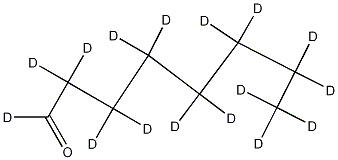 Octanal-d16 Struktur