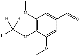 3,4,5-Trimethoxybenzaldehyde-d3 Struktur