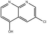 6-Chloro-4-hydroxy-[1,8]naphthyridine Struktur