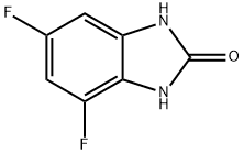 4,6-Difluoro-1H-benzo[d]imidazol-2(3H)-one Struktur