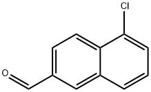 5-Chloronaphthalene-2-carboxaldehyde Struktur