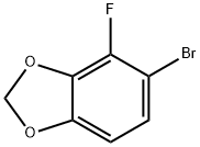 5-BROMO-4-FLUOROBENZO[D][1,3]DIOXOLE, 1226808-75-8, 结构式