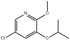 5-Chloro-3-isopropoxy-2-methoxypyridine Structure