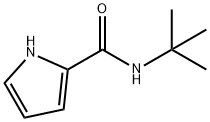N-(TERT-ブチル)-1H-ピロール-2-カルボキサミド 化学構造式