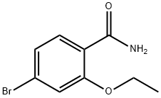4-Bromo-2-ethoxybenzamide Struktur