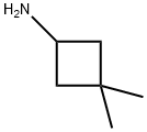 3,3-Dimethylcyclobutanamine Structure