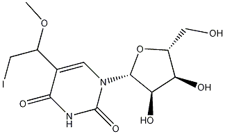 123881-97-0 5-(1-Methoxy-2-iodoethyl)uridine