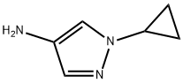 4-氨基-1-环丙基吡唑, 1240567-18-3, 结构式