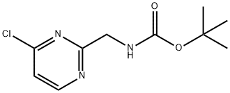 tert-butyl (4-chloropyrimidin-2-yl)methylcarbamate,1240594-10-8,结构式