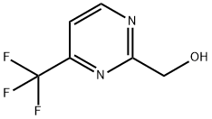 (4-(トリフルオロメチル)ピリミジン-2-イル)メタノール 化学構造式