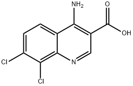 4-아미노-7,8-디클로로퀴놀린-3-카르복실산