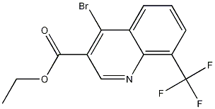 1242260-78-1 4-Bromo-8-(trifluoromethyl)quinoline-3-carboxylic acid ethyl ester