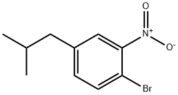1-Bromo-4-isobutyl-2-nitrobenzene Struktur