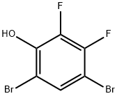 1242336-65-7 4,6-Dibromo-2,3-difluorophenol