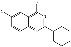 4,6-dichloro-2-cyclohexylquinazoline Struktur