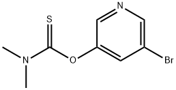 O-5-Bromopyridin-3-yl dimethylcarbamothioate|O-5-Bromopyridin-3-yl dimethylcarbamothioate