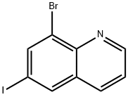 8-Bromo-6-iodoquinoline Structure