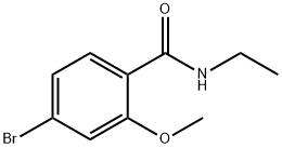 4-Bromo-N-ethyl-2-methoxybenzamide Structure