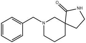 7-benzyl-2,7-diazaspiro[4.5]decan-1-one Struktur