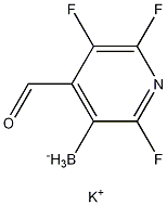 potassium trifluoro(4-formylpyridin-3-yl)borate 化学構造式