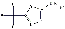 (5-甲基-1,3,4-噻二唑-2-基)三氟硼酸钾,1245906-72-2,结构式