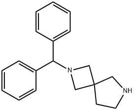 2-benzhydryl-2,6-diazaspiro[3.4]octane 结构式