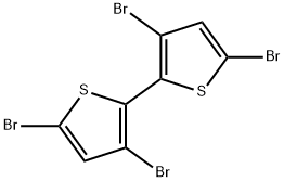 3,3',5,5'-四溴-2,2'-联噻吩,125143-53-5,结构式