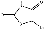 5-ブロモチアゾリジン-2,4-ジオン 化学構造式
